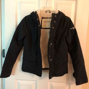 Abercrombie kids coat / jacket. Sherpa lining